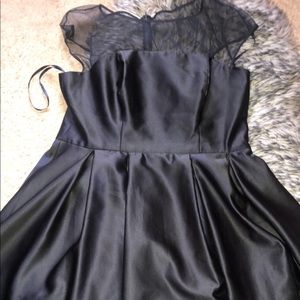 Black cocktail dress